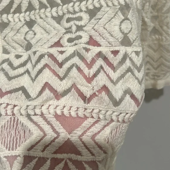 Anthropologie cream blouse | XS - Picture 3 of 5